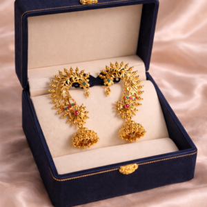 Golden full ear cuff jewellery by Lumera