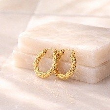 Infinity Golden Kada Ring Earrings | Lumera Gold infinity kada bracelet with matching ring and hoop earrings set by Lumera