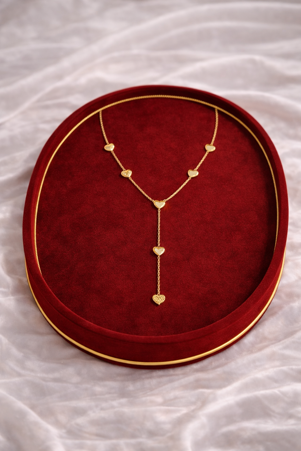 Small Heart Diamond Single Chain | Lumera Small heart diamond single chain Lumera