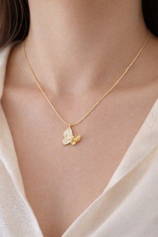 Butterfly Chain | Lumera Butterfly pendant chain by Lumera